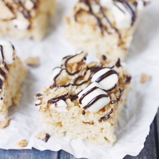 S’mores Rice Krispie Treats