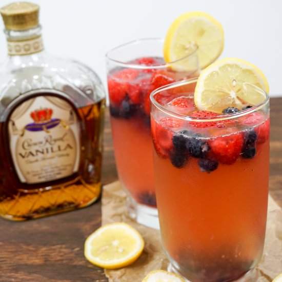 Crown Vanilla Mixed Berry Lemonade