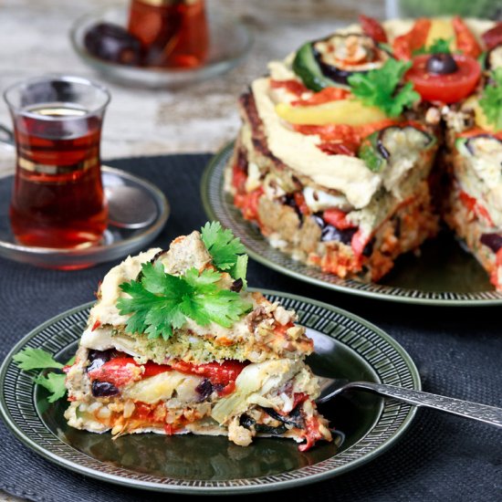 Meze Layer Cake