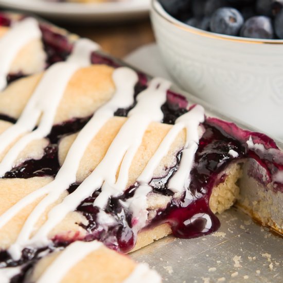 Easy Blueberry Pie Bars