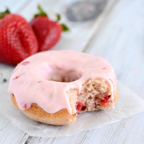 Strawberry Donuts