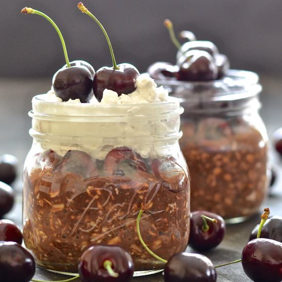 Black Forest Overnight Oats