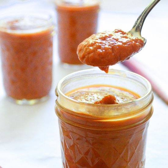 Rhubarb Barbecue Sauce