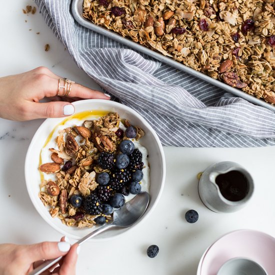 Classic Vegan Maple Granola