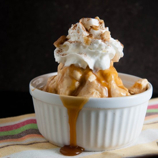 No Churn Pumpkin Ice Cream