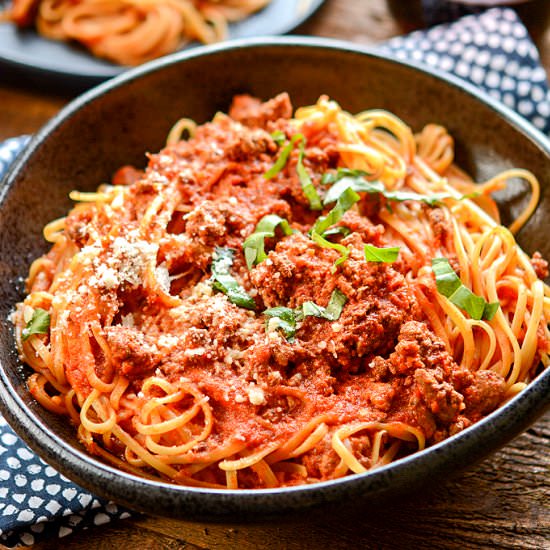 Slow Cooker Bolognese