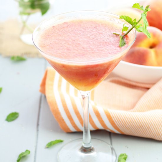 Georgia Peach Martini