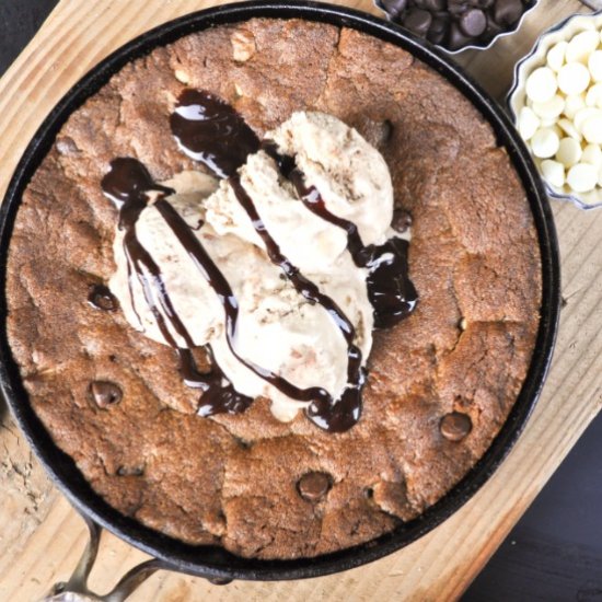 Brown Butter, Nutella and Chocolate Cookie