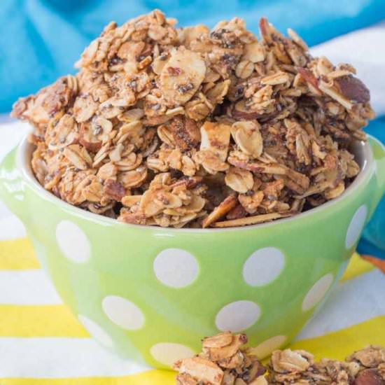 Maple Brown Sugar Granola Clusters