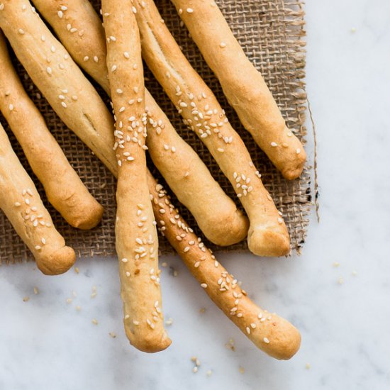 Crispy Breadsticks (Grissini)