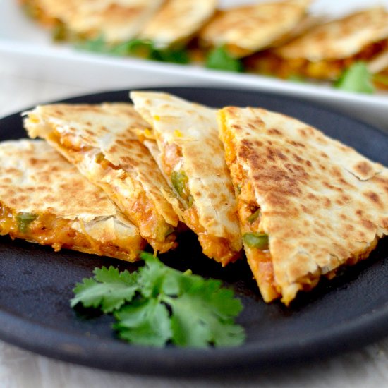 Mandarin Orange Chicken Quesadillas