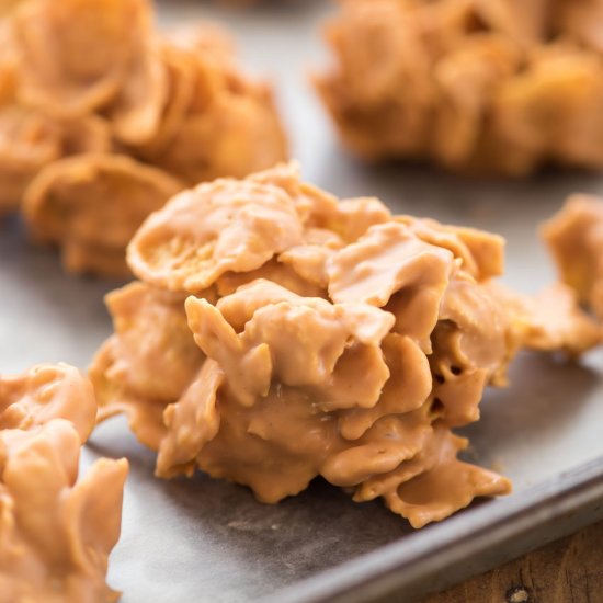 Butterscotch Cornflake Clusters