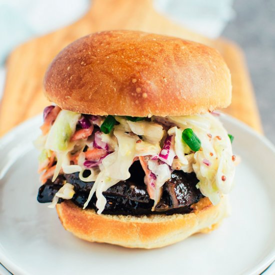 Honey Chipotle Portobello Sliders