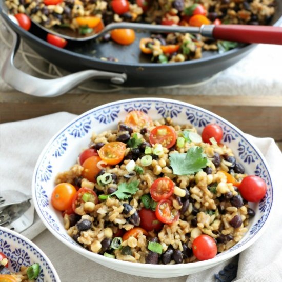 Skillet Black Beans & Rice