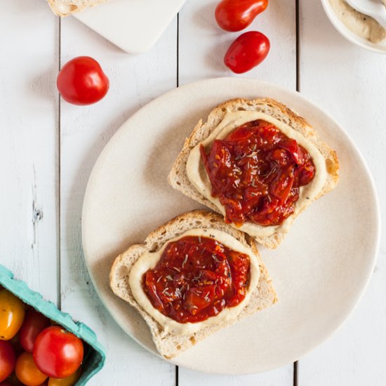 Homemade Cherry Tomato Jam