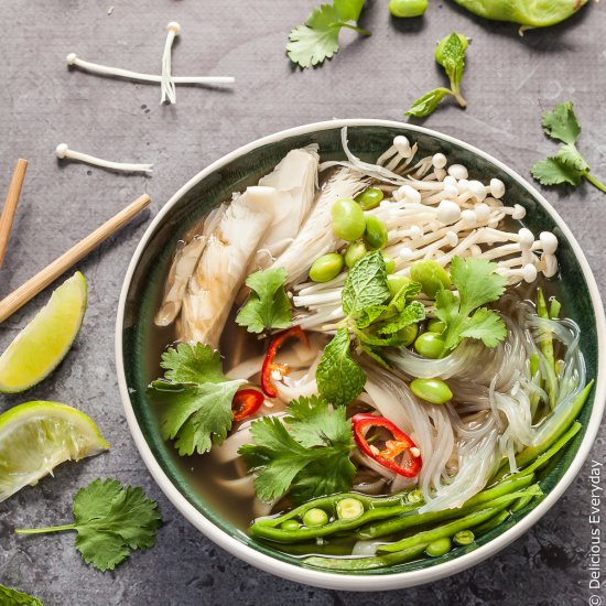 30 minute vegan pho