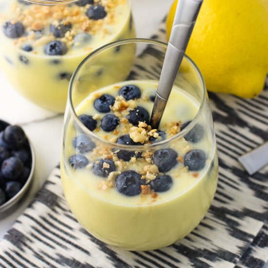 Dairy Free Lemon Pudding