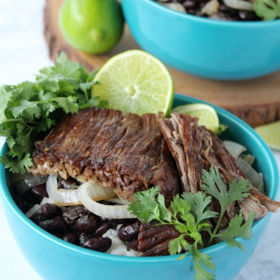 Vaca Frita Rice Bowl