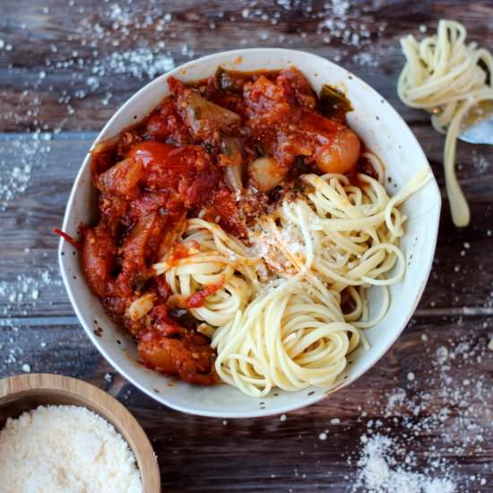 Chunky Roasted Tomato Sauce