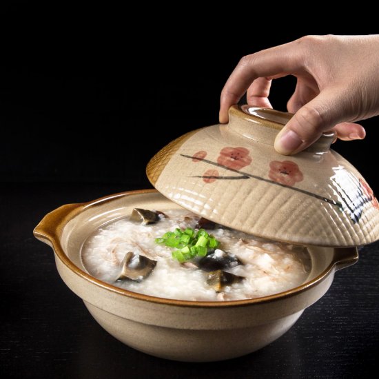 Chinese Century Egg & Pork Congee