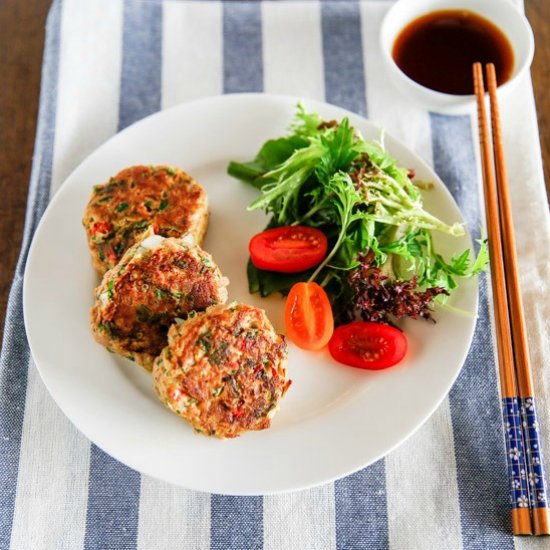 Korean Style Tuna Cakes