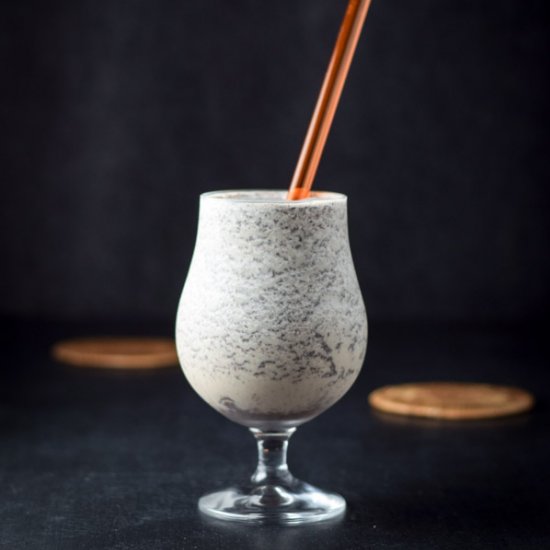 Indulgent Frozen Mudslide Cocktail