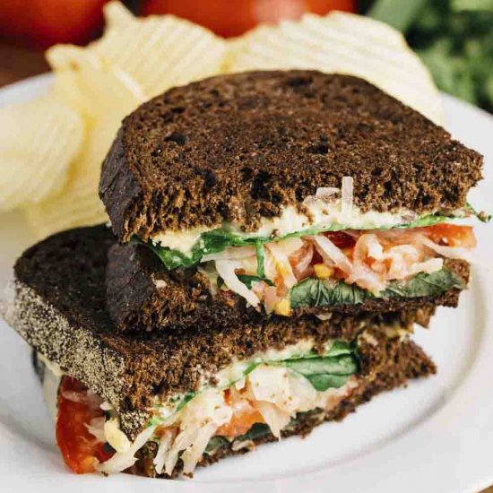 Veggie Reuben Sandwiches