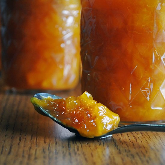 Simple Peach Preserves