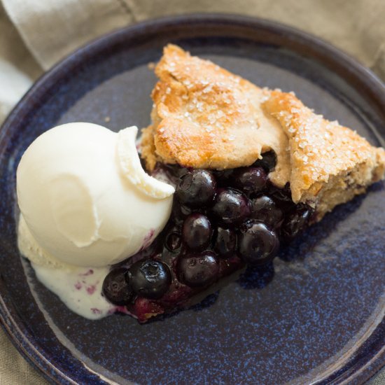 Blueberry Crostata