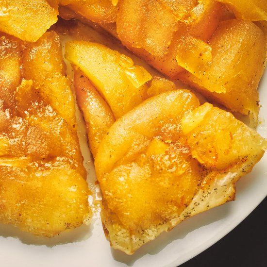 Vegan Apple Tarte Tatin