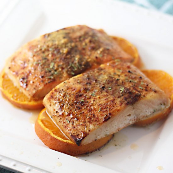 Orange Ginger Salmon