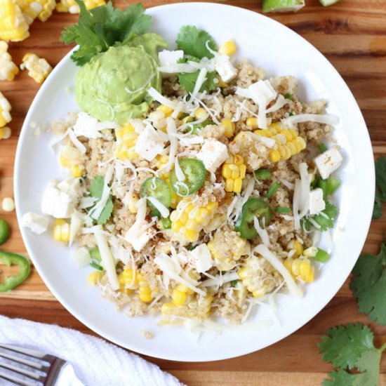 Mexican Corn & Quinoa Salad