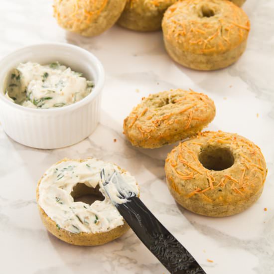 Savory Cheese & Herb Doughnuts