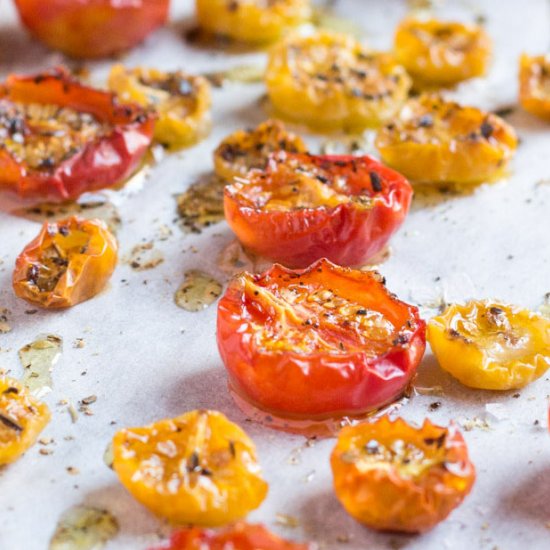 Oven Dried Cherry Tomatoes