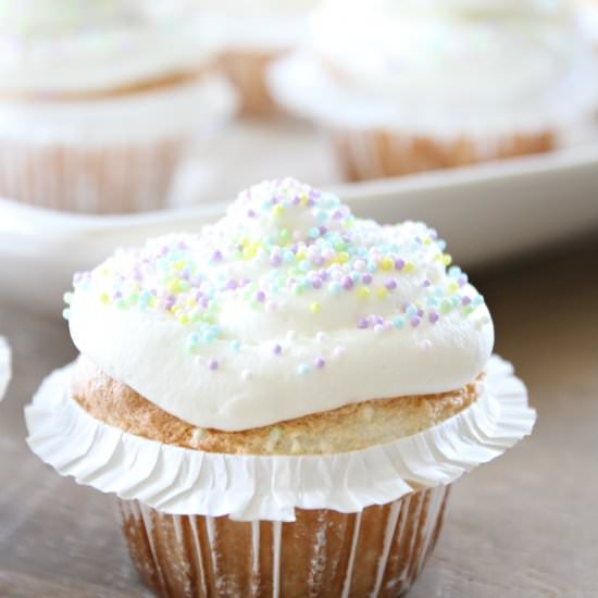 Heavenly GF Angel Food Cupcakes