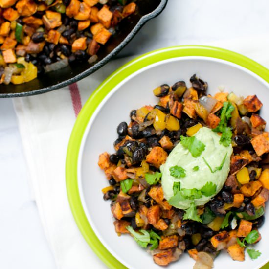 Southwestern Sweet Potato Skillet