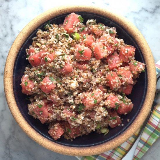 Tabbouleh with Watermelon