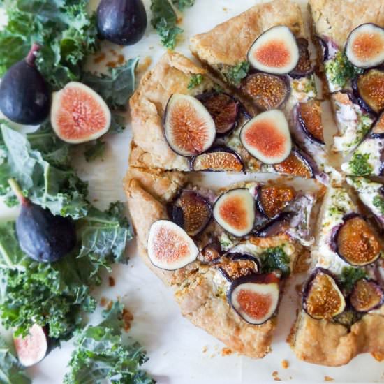 Fig & Burrata Galette