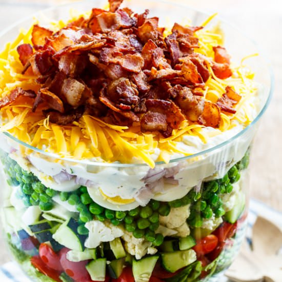 Seven Layer Salad