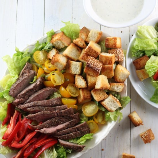 Steak Panzanella Salad