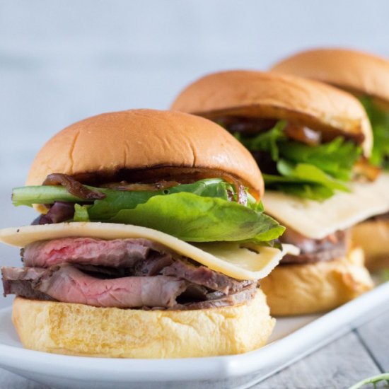 Roast Beef Sliders