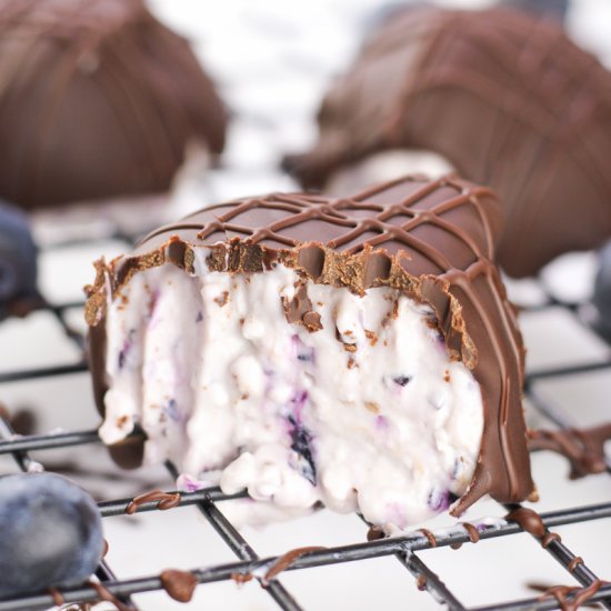 Blueberry Cream Cheese Truffles