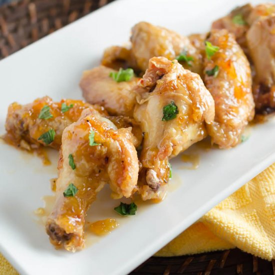 Crispy Baked Pineapple Chicken Wing