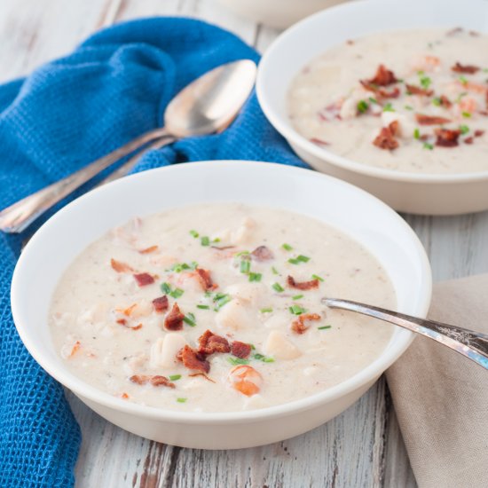 East Coast Seafood Chowder