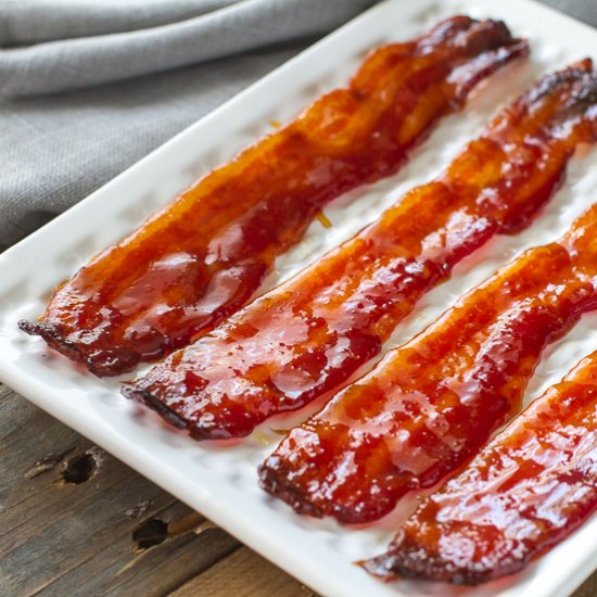 Sweet and Spicy Candied Bacon