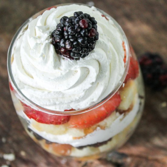 Mini Fruit & Fluff Trifles