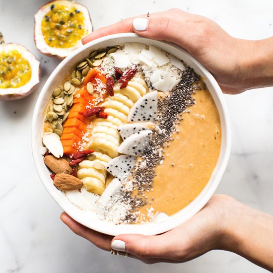 Healthy Belly Smoothie Bowl