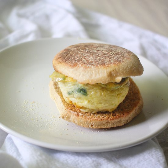 Spinach & Mushroom Mini Frittata