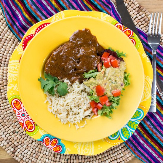 SLOW COOKER CHICKEN MOLE RECIPE