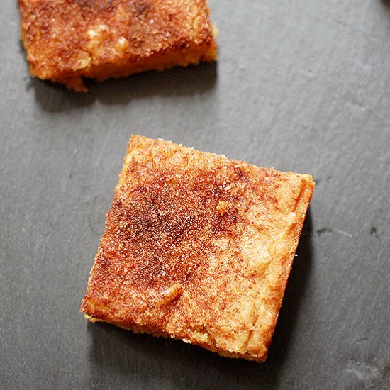 Snickerdoodle bars